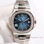 Swiss Grade Copy Patek Philippe Nautilus 5711 Blue Gradient dial Cal.9015 Movement